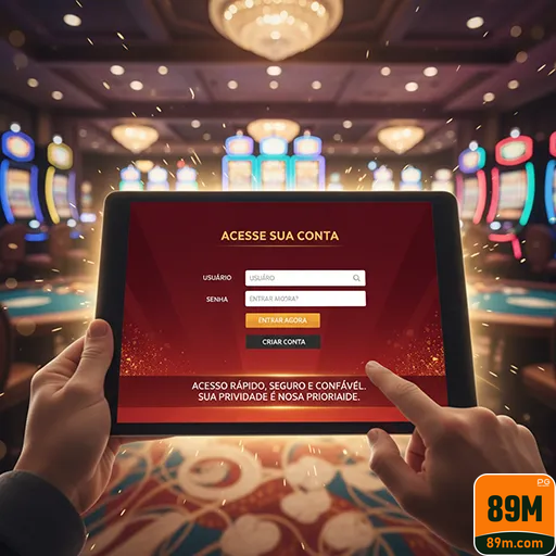 Acesso Seguro ao 89m.com Oficial