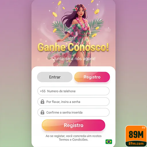 Abra uma Conta no 89m.com: Comece sua Aventura